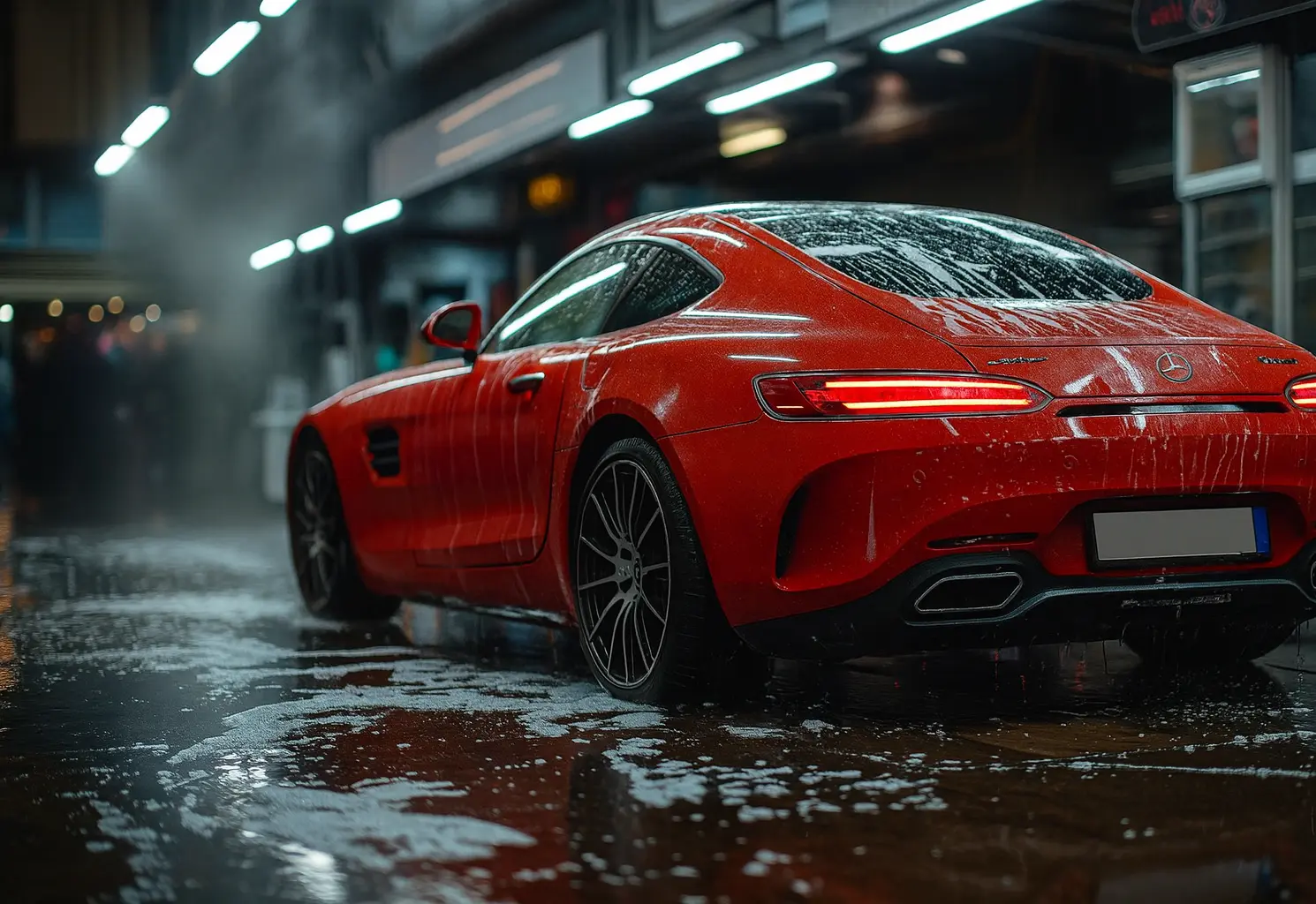 ECS Car Services technician